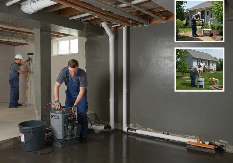 Basement Waterproofing and Flood Prevention process in Scottville, MI